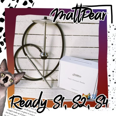 Кальяны MattPear Ready S в трех новых комплектациях