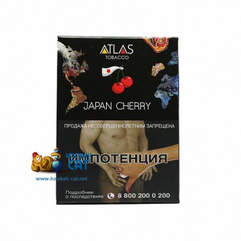 Табак для кальяна Atlas Tobacco Japan Cherry (Атлас Вишня) 25г Акцизный