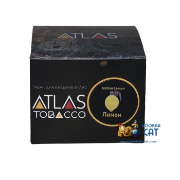 Табак для кальяна Atlas Tobacco Sicilian Lemon (Атлас Лимон) 100г Акцизный