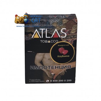 Табак для кальяна Atlas Tobacco Strawberry Land (Атлас Клубника) 25г Акцизный