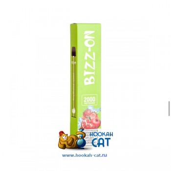 Одноразовая электронная сигарета Bizz-on Клубника Гуава 2000 затяжек