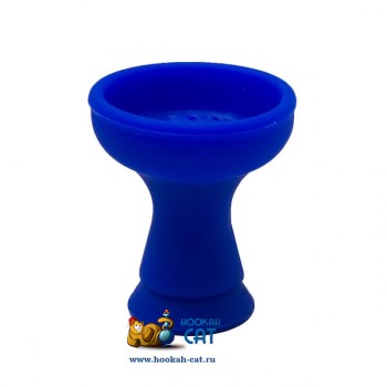 Силиконовая чаша для кальяна Hype Simple Blue (Хайп Симпл Синяя)
