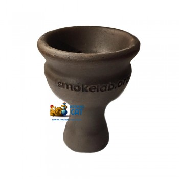 Чаша для кальяна глиняная Smokelab Classic V4 Black (Смоклаб Классик В4 Глина Черная)