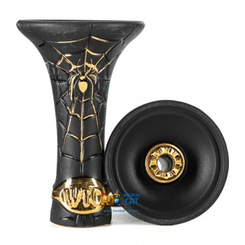 Чаша для кальяна WTO Black Queen Spider (ВТО Черная Королева Паук) 