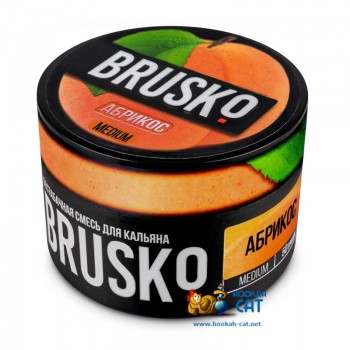 Бестабачная смесь для кальяна Brusko Medium Абрикос (Бруско Медиум) 50г