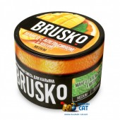 Бестабачная смесь Brusko Medium Манго с Апельсином и Мятой 50г