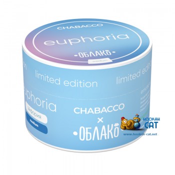 Бестабачная смесь для кальяна Chabacco Euphoria (Чайная смесь Чабако Эйфория) Medium 50г Limited Edition