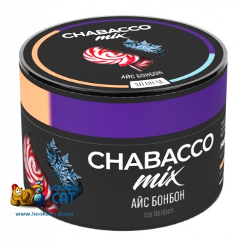 Бестабачная смесь для кальяна Chabacco Mix Ice Bonbon (Чайная смесь Чабакко Микс Айс БонБон) 50г