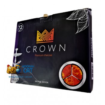 Уголь для кальяна Crown Kaloud Edition (Краун Калауд) 72 шт. (1кг)