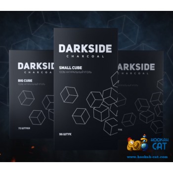 Уголь для кальяна Dark Side (Дарк Сайд) 96 шт. (22мм, 1кг)