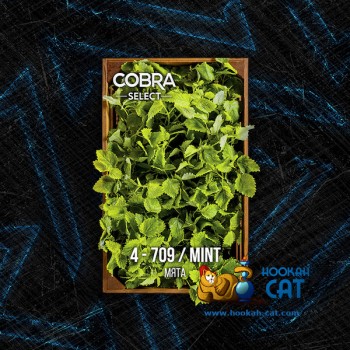 Табак для кальяна Cobra Select Mint (Кобра Мята Селект) 40г Акцизный