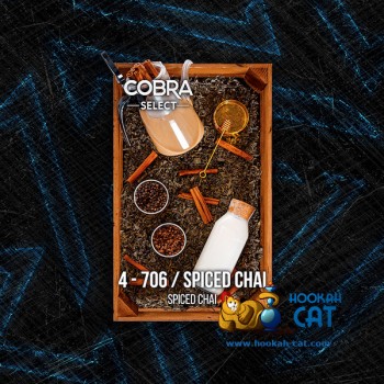 Табак для кальяна Cobra Select Spiced Chai (Кобра Спайс Чай Селект) 40г Акцизный