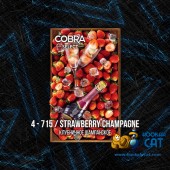 Табак Cobra Select Strawberry Champagne (Клубничное Шампанское) 40г Акцизный