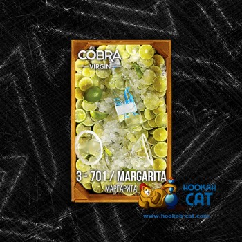 Бестабачная смесь для кальяна основе чая Cobra Virgin Margarita (Кобра Маргарита Вирджин) 50г