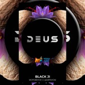 Табак Deus Black Ji (Мороженое с Шафраном) 100г