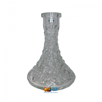 Колба для кальяна Vessel Glass Кристалл Прозрачная купить в Москве быстро и недорого