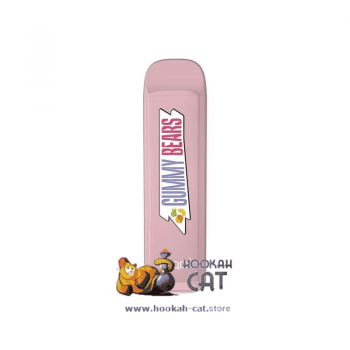 Одноразовая электронная сигарета HQD Mega Gummy Bears (Мармеладные Мишки) 1800 затяжек