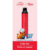 Одноразовая электронная сигарета Hyppe Titan Cola Ice (Хиппи Титан Кола Лед) 3500 затяжек