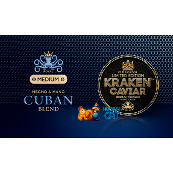Заказать кальянный табак Kraken Caviar Cuban Blend (Кракен Савиар Кубанский) 30г онлайн с доставкой всей России