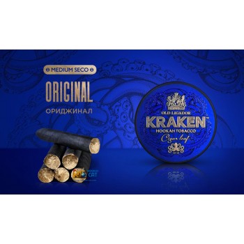 Заказать кальянный табак Kraken Original S01 Medium Seco (Кракен Ориджинал) 100г онлайн с доставкой всей России