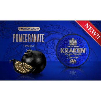 Заказать кальянный табак Kraken Pomegranate S15 Medium Seco (Кракен Гранат) 30г онлайн с доставкой всей России