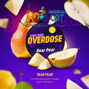 Заказать кальянный табак Overdose Dear Pear (Овердос Груша) 100г онлайн с доставкой всей России