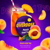 Табак Overdose Peach Iced Tea (Персиковый Чай) 200г Акцизный