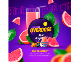 Табак Overdose Pink Grapefruit (Грейпфрут) 200г Акцизный
