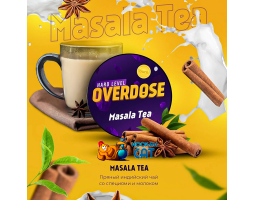 Табак Overdose Masala Tea (Индийский Чай со Специями) 100г Акцизный