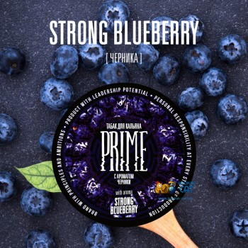 Табак для кальяна Prime Basic Strong Blueberry (Прайм Бэйсик Черника) 25г Акцизный