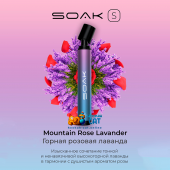 Одноразовая электронная сигарета Soak S Montain Rose Lavander (Горная Розовая Лаванда)