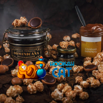 Заказать кальянный табак WTO Dominicana Caramel Popcorn (ВТО Доминикана Карамельный Попкорн) 20г онлайн с доставкой всей России