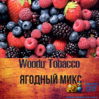 Табак для кальяна Woodu Berry Mix (Вуду Ягодный Микс) 40г Акцизный