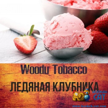 Табак для кальяна Woodu Ice Strawberry (Вуду Ледяная Клубника) 40г Акцизный