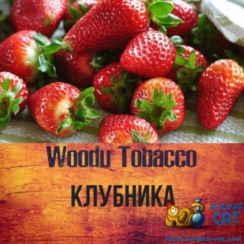 Табак для кальяна Woodu Strawberry (Вуду Клубника) 50г Акцизный