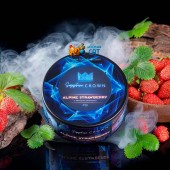 Табак Sapphire Crown Alpine Strawberry (Земляника) 100г Акцизный