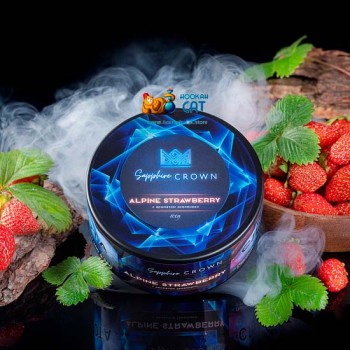 Табак для кальяна Sapphire Crown Alpine Strawberry (Земляника) 100г Акцизный