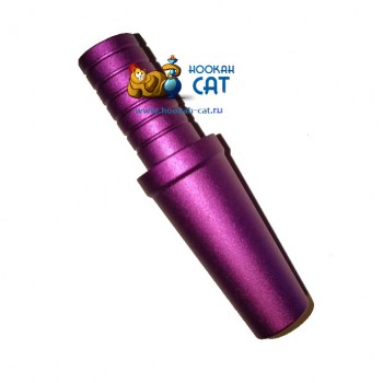 Коннектор для шланга алюминиевый Фиолетовый