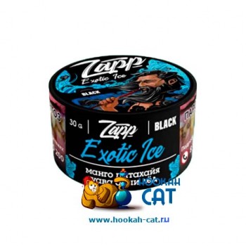 Табак для кальяна Zapp Black Exotic Ice (Запп Экзотик Айс) 30г Акцизный