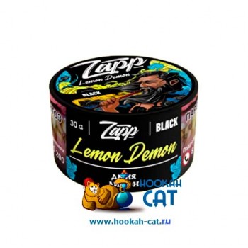 Табак для кальяна Zapp Black Lemon Demon (Дыня Лимон) 30г Акцизный