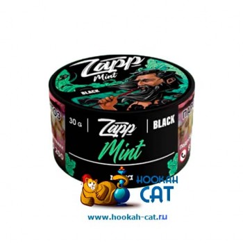 Табак для кальяна Zapp Black Mint (Запп Перечная Мята) 30г Акцизный